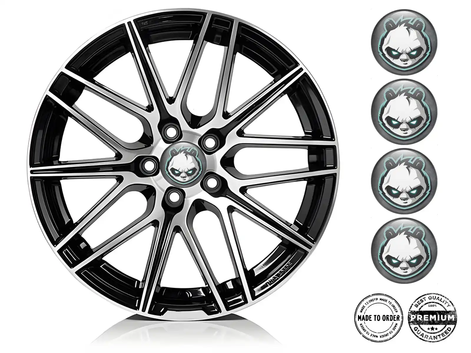 Domed sticker Superior Finish Luxury Dome Badges